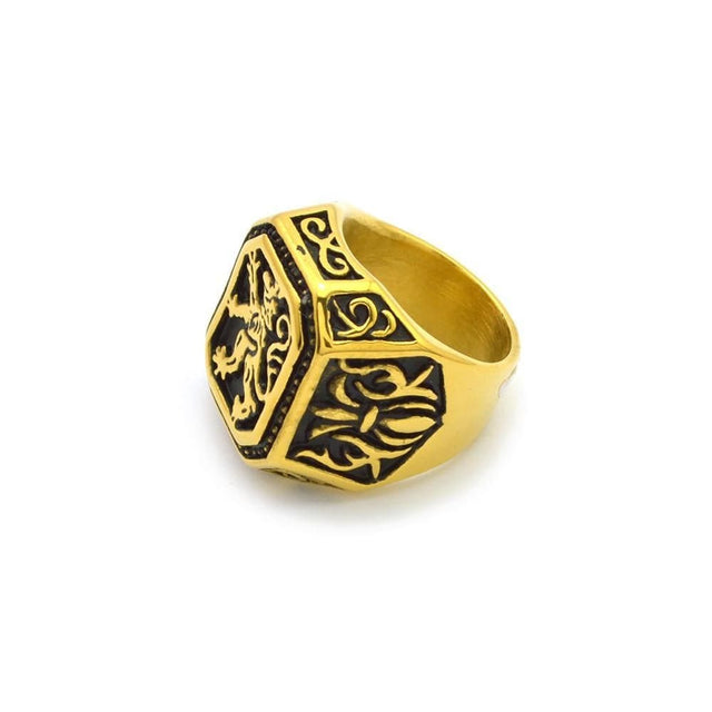 BARCLAYS GOLD RING