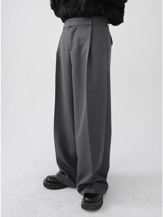80s style plain pants