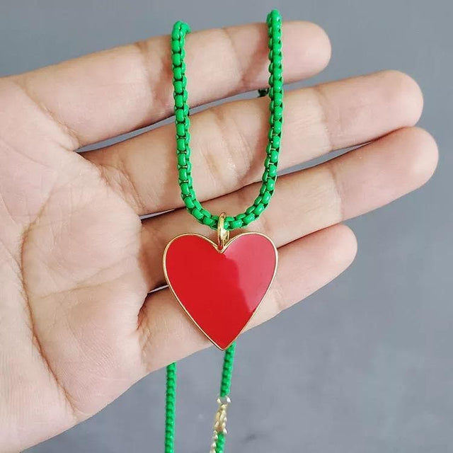 ENAMEL HEART PIECE