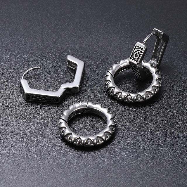RETRO PUNK EARRINGS