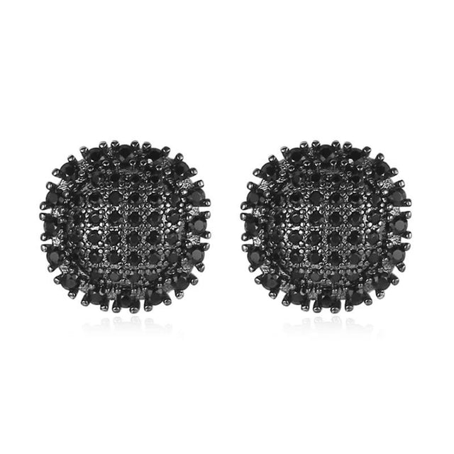 BLACK OPAL EARRING