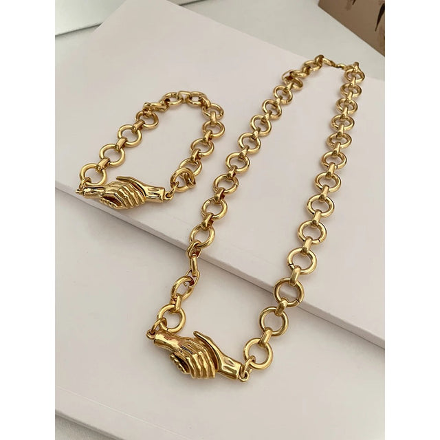 PALM VINTAGE NECKPIECE