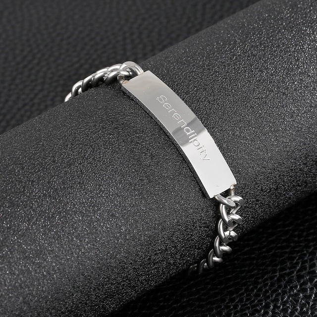 SERENDIPITY TAG BRACELET