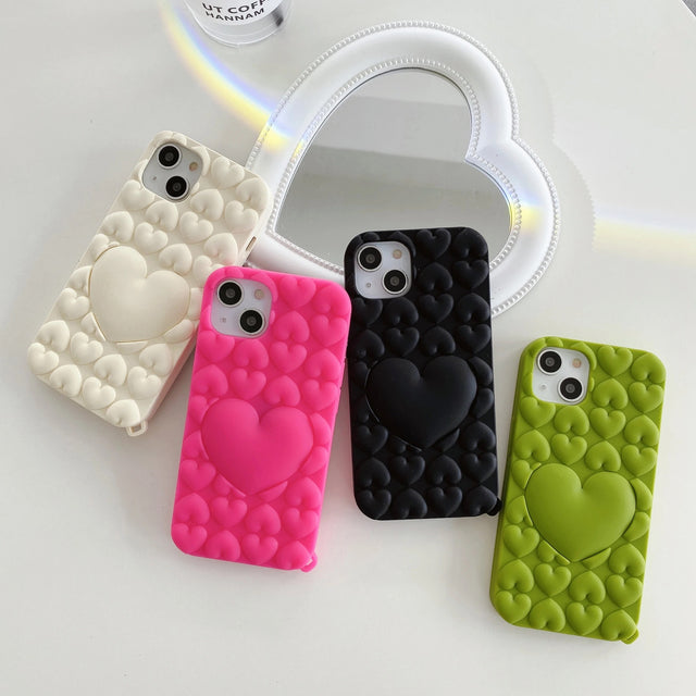 HEART JELLY PHONE CASE