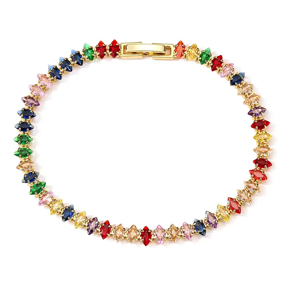 Iced tennis bracelet Clearance