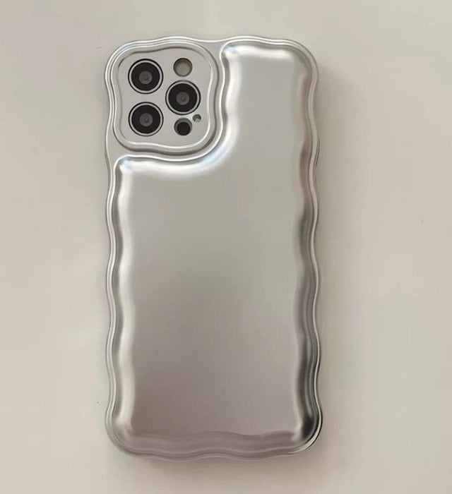 SILVER WATERPROOF PHONECASE