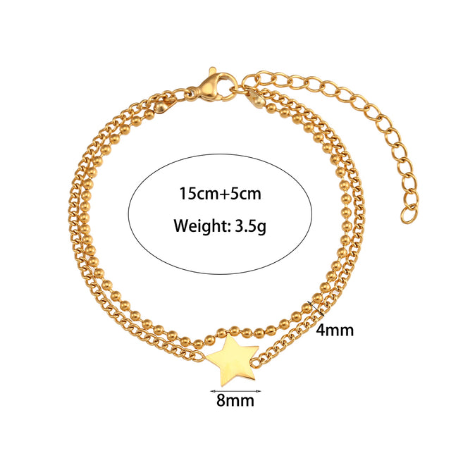 DAINTY GOLD BRACELETS