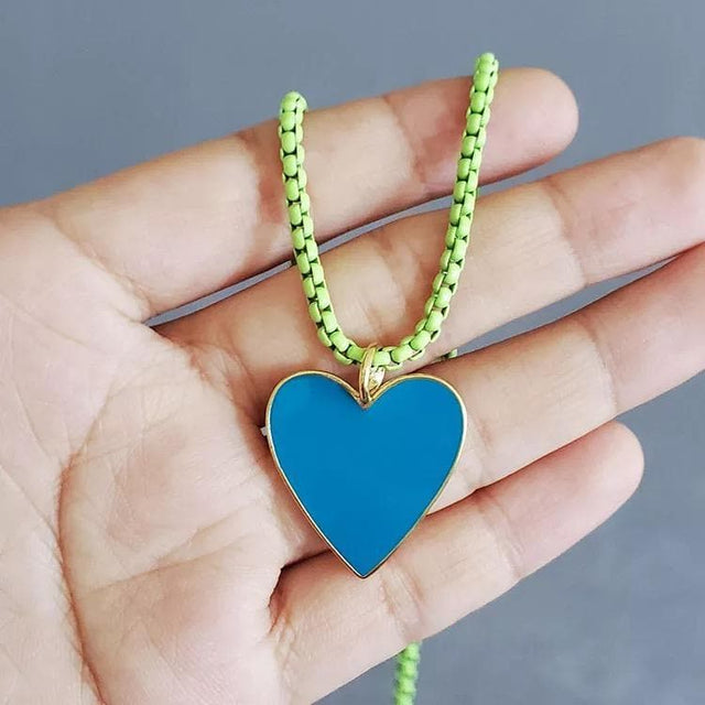 ENAMEL HEART PIECE