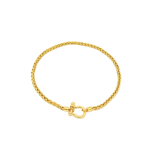 CHROME CUFF NECKLACE