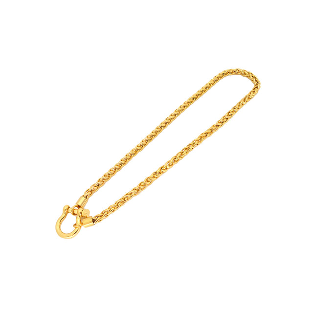 CHROME CUFF NECKLACE