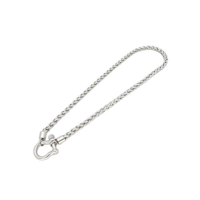 CHROME CUFF NECKLACE