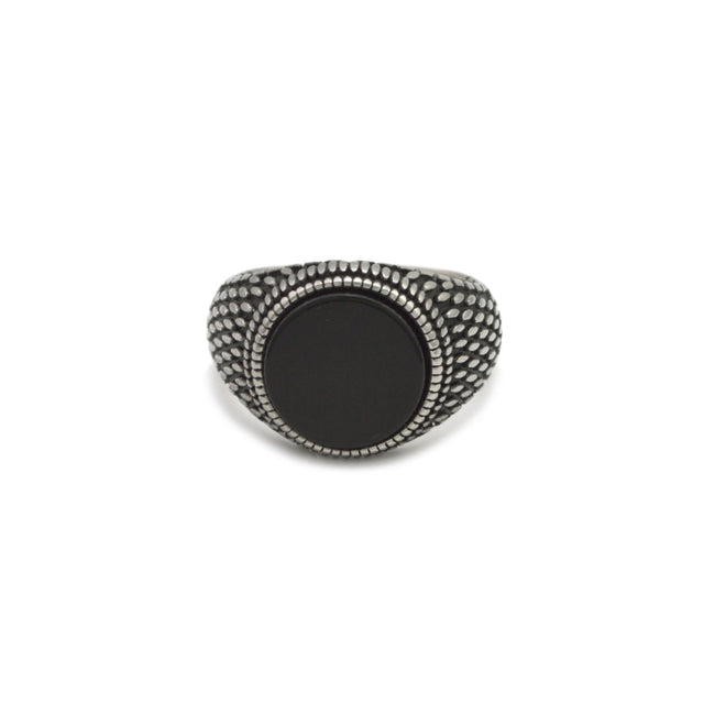 KAIJU BLACK PEARL RING