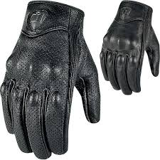 Asphalt Leather Gloves
