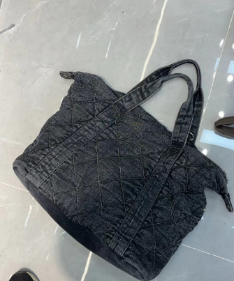 Zavian Denim Tote  Bag