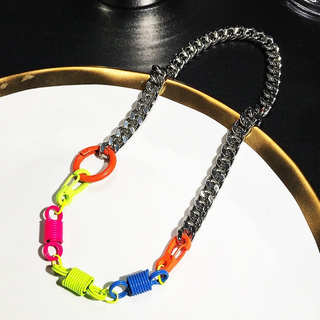 Steel Spring Neckpiece