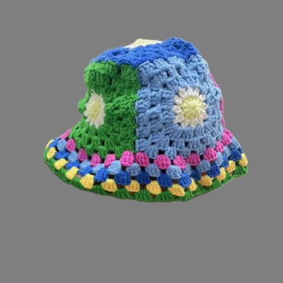 Sunflower Crochet Hat