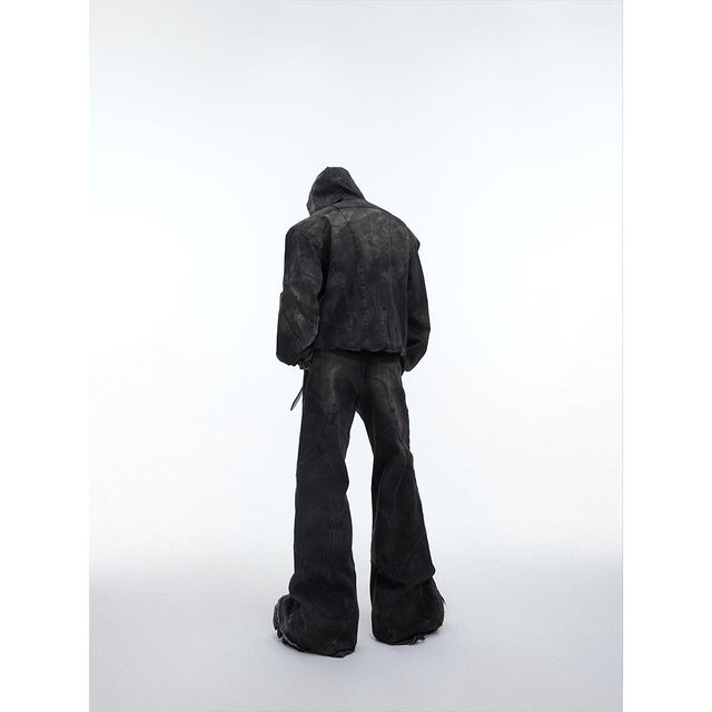 Washy Wars Hooded Denim Co-ord
