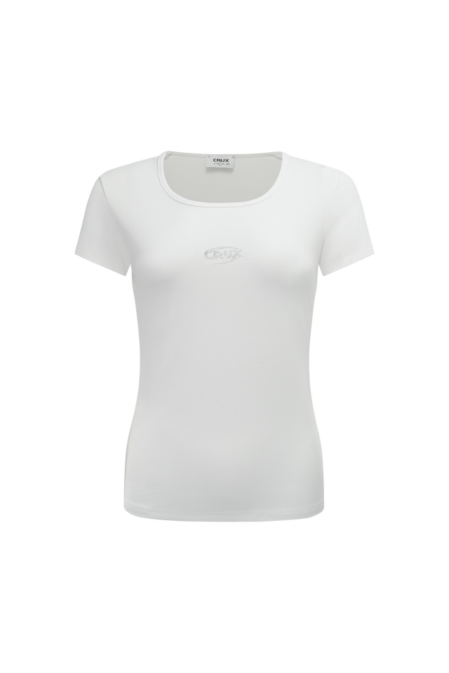 Spandex Low Neck Top