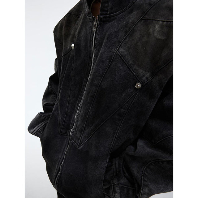 Washy Wars Hooded Denim Co-ord
