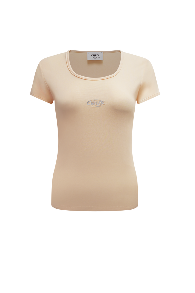 Spandex Low Neck Top