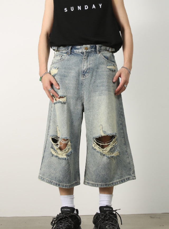 Ripped Jorts Baggy Short