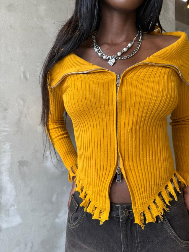 Yellow Flip Top