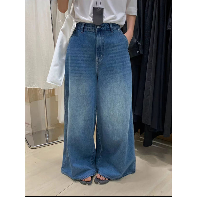 wide legged denim pant 2