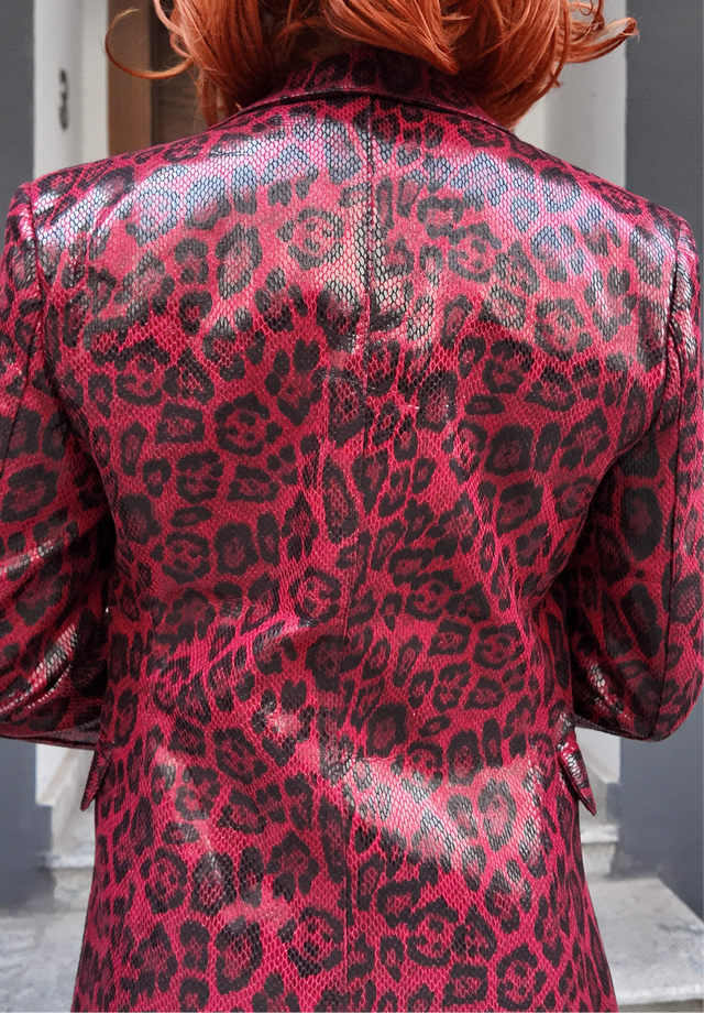 FEMALE SKIN LEATHER JACKET