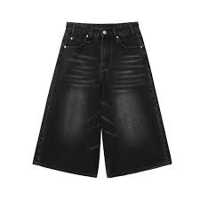 Black Baggy Jorts  Short