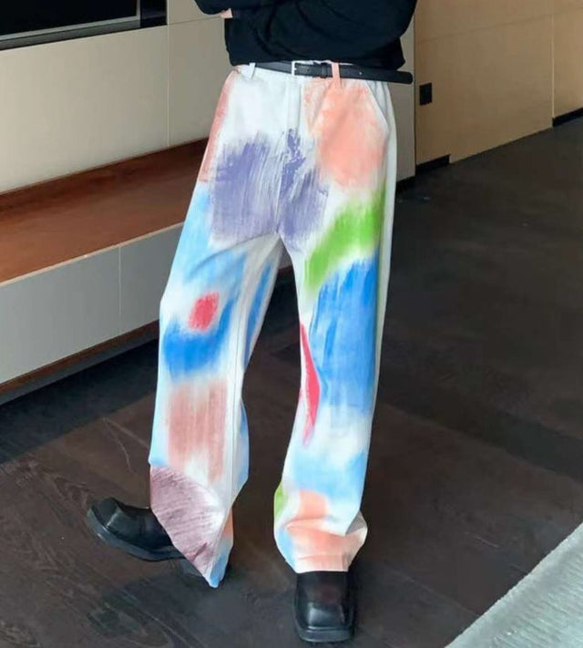 Picasso Denim Pants (2 colors)