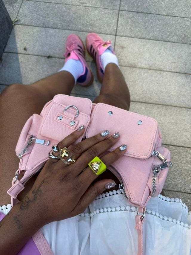 Pockets Denim Bag