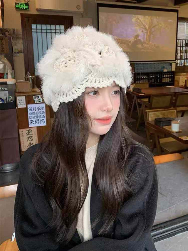 BeeBa Fur Beanie