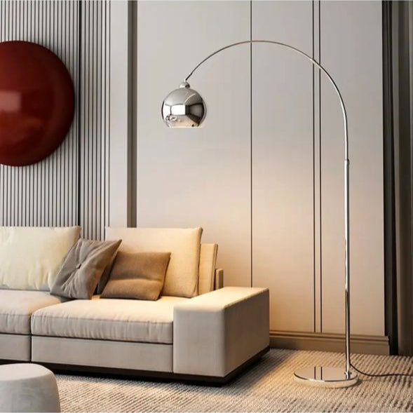 Silver Nordic Drop Lamp