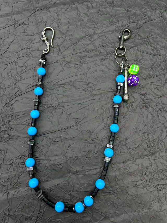 Color Dice Pant Chain