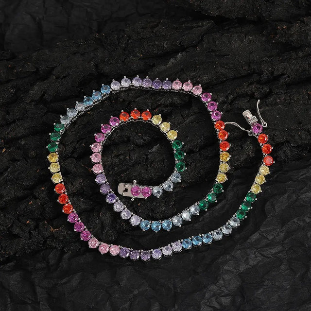 RAINBOW ICE NECKLACE