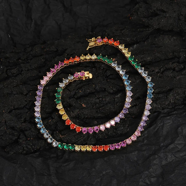RAINBOW ICE NECKLACE