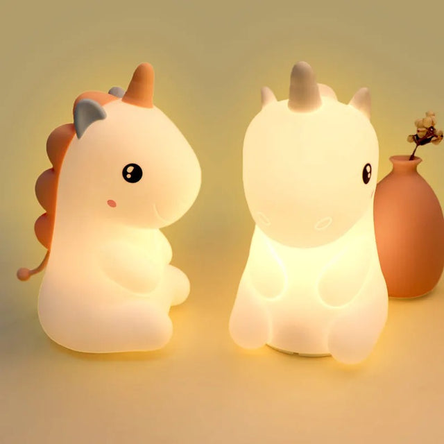 silicon unicorn night light