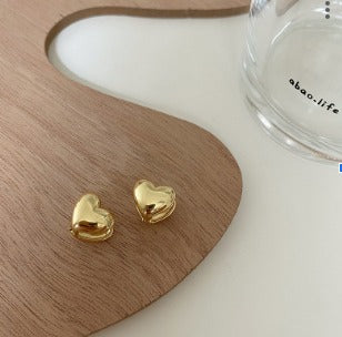 Heart Clip Earrings