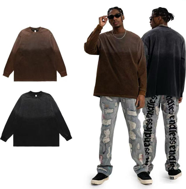 Acid Wash Longsleeve Tee (2 colours)