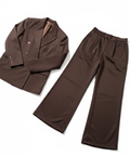 Brown Pulcro Suit by CRUX