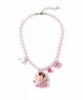 Fiona Pinky Bead Neckpiece by CRUX