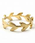 Fleur Gold Ring by CRUX