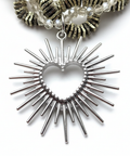 Spoke Heart Twist Neckpiece by CRUX