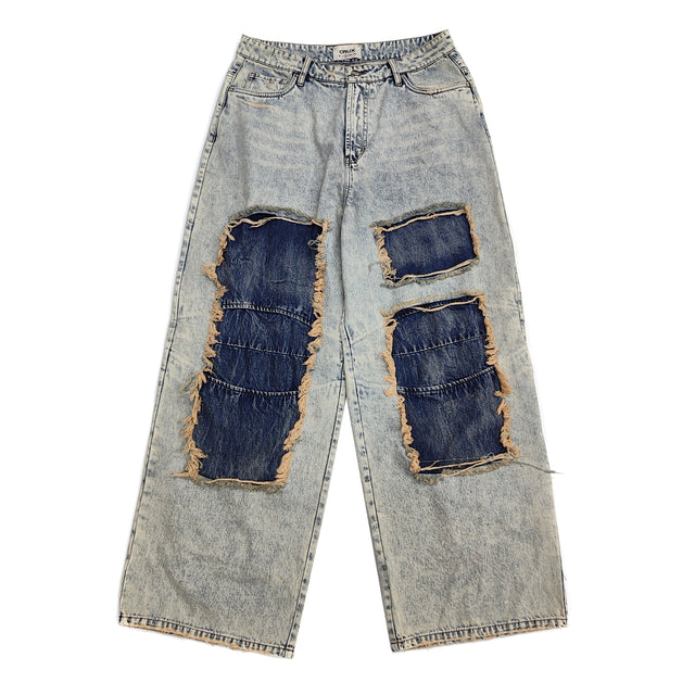 Stonewash Denim Pant