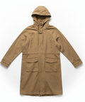 Light Khaki Utility Coat Front View