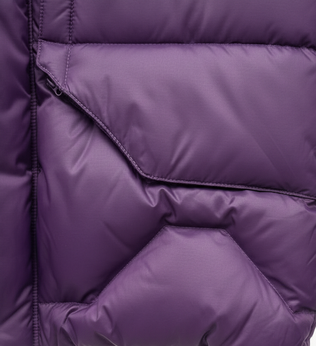 Purple Puff Jacket by CRUX