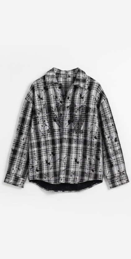 Stud Splashy Shirt