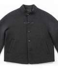 Professional e-commerce hero shot of textured knit jacket