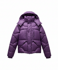 Purple Puff Jacket by CRUX