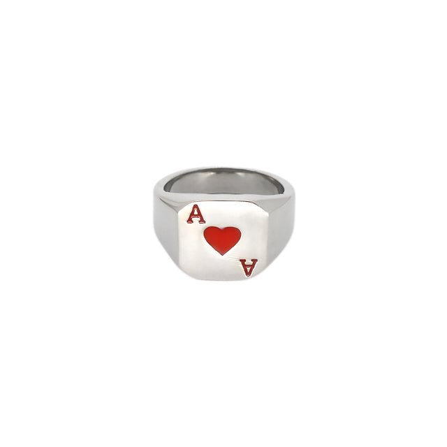 A Red Heart Ring